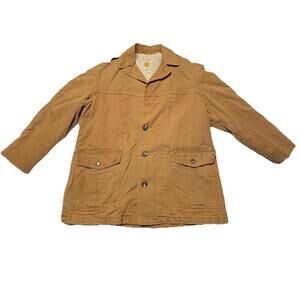 Vintage One-Of-A-Kind Carhartt Sherpa Lined Chore Jacket Men's Size Large